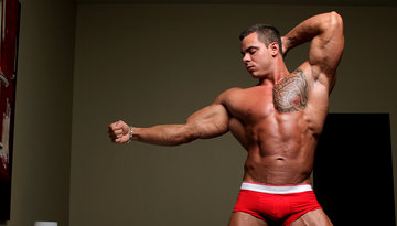 Meet Norman Cox, the apotheosis of the Muscle Boy Next Door, a powerful young bull ripe for your delectation.