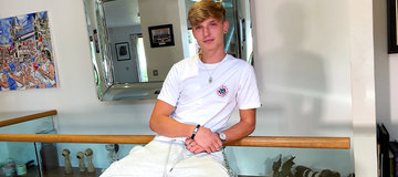 Young Handsome Hal Shows off his Tanned Lean Body & Wanks his Hard Uncut Cock & Cums!