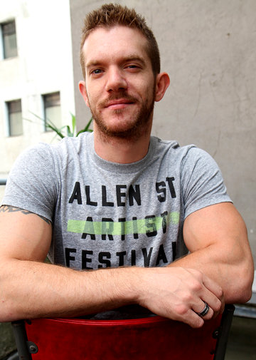 My muscly Aussie mate Skippy Baxter