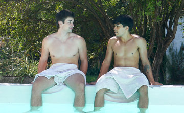 Skinny-Dipping and Raw Fucking by the Pool